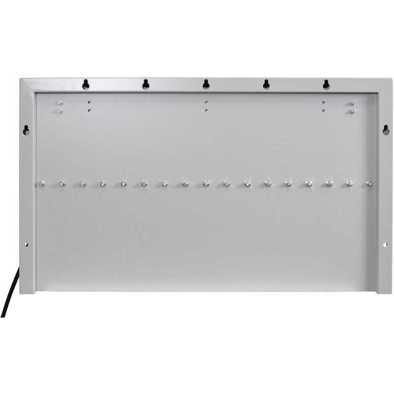 Luxor 16-Tablet Wall/Desk Charging Box (Gray)