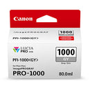 Canon PFI-1000 GY LUCIA PRO Gray Ink Tank (80ml)