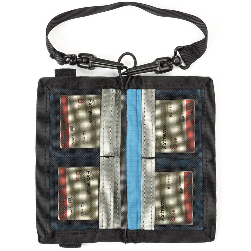 Tamrac Goblin Memory Card Wallet for Four Compact Flash Cards (Ocean)