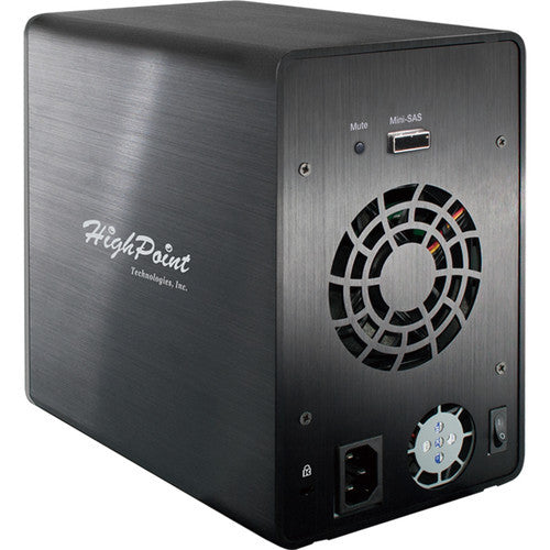 HighPoint RocketStor 6414AS 4-Bay Mini-SAS RAID Enclosure