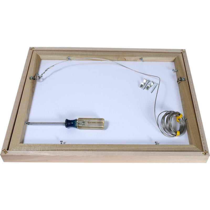 Archival Methods Gallery 12 Wood Frame Kit (16 x 20", Black)
