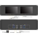 LILLIPUT RM-7024-VD Dual 7" Rackmount Monitors