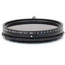 SLR Magic 52mm Self-Locking Variable Neutral Density 0.4 to 1.8 and 62mm Solid Neutral Density 1.2 Image Enhancer Filter Kit