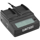 Watson Duo LCD Charger with Two NP-FZ100 Battery Plates