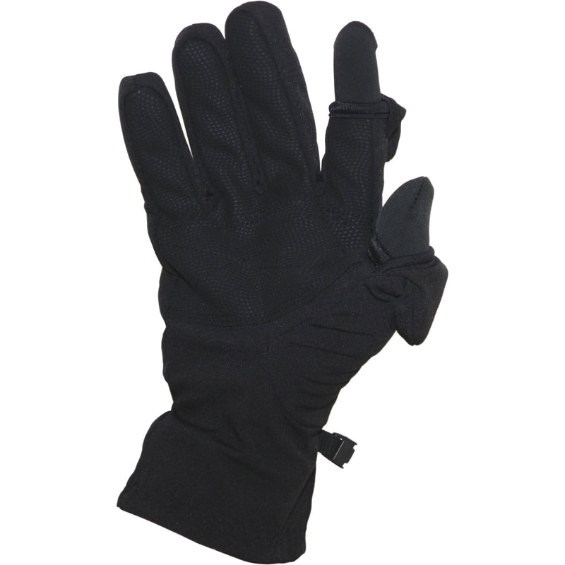 Freehands Men's Softshell Photo Gloves (X-Large, Black)