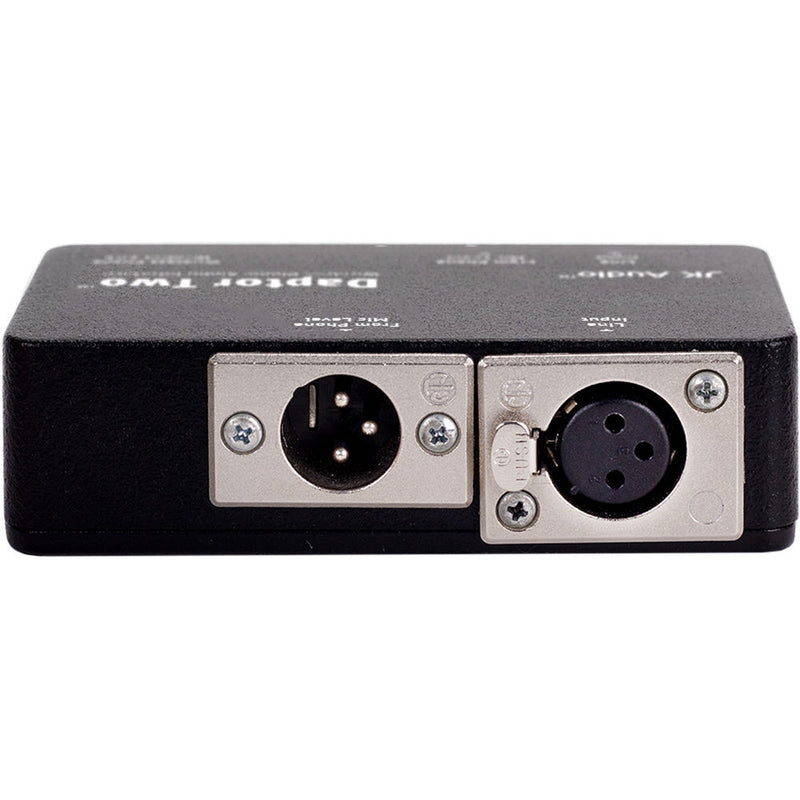 JK Audio DAPTOR 2 Wireless Phone Audio Interface Connects to Cellphone Headset Output to Send and Receive Audio from Mixer or Recorder