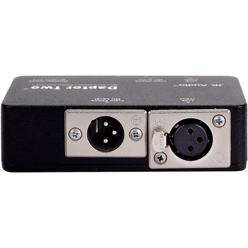 JK Audio DAPTOR 2 Wireless Phone Audio Interface Connects to Cellphone Headset Output to Send and Receive Audio from Mixer or Recorder