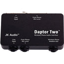 JK Audio DAPTOR 2 Wireless Phone Audio Interface Connects to Cellphone Headset Output to Send and Receive Audio from Mixer or Recorder