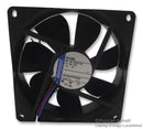 EBM-PAPST 3414NHH Axial Fan, 3400N Series, IP54, IP68, 24 V, DC, 92 mm, 25 mm, 39 dBA, 60 cu.ft/min