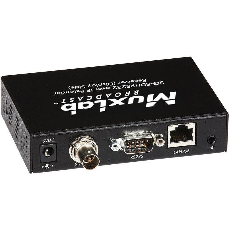 MuxLab 3G-SDI Over IP Receiver Unit with PoE