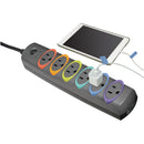 Kensington SmartSockets Standard 6-Outlet Surge Protector