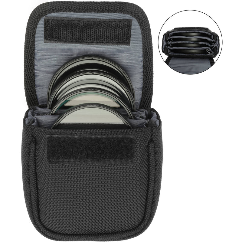 Ruggard FPB-241B Filter Pouch for Filters up to 62mm