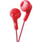 JVC HA-F160 Gumy Earbuds (Red)