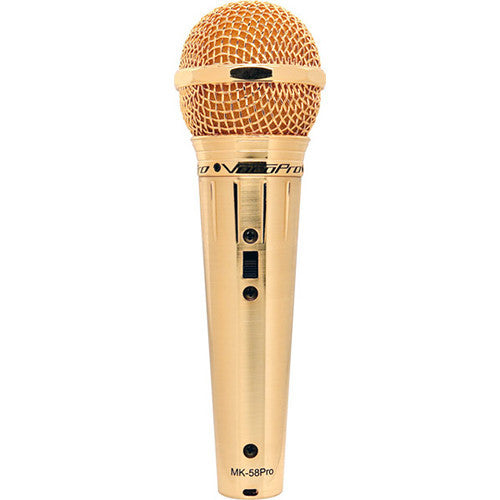 VocoPro MK-58 PRO Vocal Microphone (Gold)