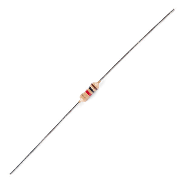 SparkFun Resistor 1K Ohm 1/4 Watt PTH - 20 pack (Thick Leads)