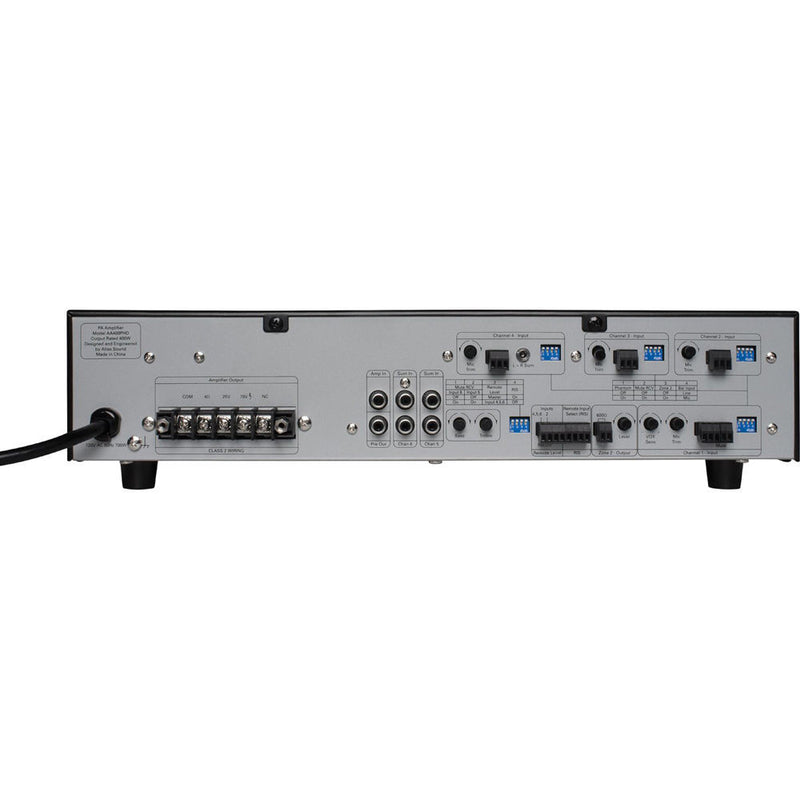 Atlas Sound AA400PHD 6-Channel 400W Mixer Amplifier