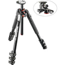 Manfrotto MT190XPRO4 Aluminum Tripod with XPRO Geared 3-Way Pan/Tilt Head Kit