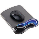 Kensington Duo Gel Mousepad Wrist Rest (Blue and Black)