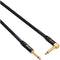 Kopul Studio Elite 4000B Series 1/4" Male Right-Angle to 1/4" Male Instrument Cable with Braided Mesh Jacket (50')