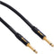 Kopul Studio Elite 4000B Series 1/4" Male to 1/4" Male Instrument Cable with Braided Mesh Jacket (50')