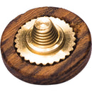 Artisan Obscura Soft Shutter Release Button (Large Concave, Threaded, Bocote Wood)