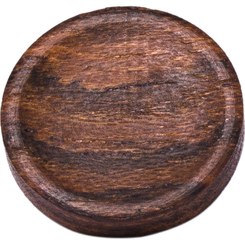 Artisan Obscura Soft Shutter Release Button (Large Concave, Threaded, Bloodwood)