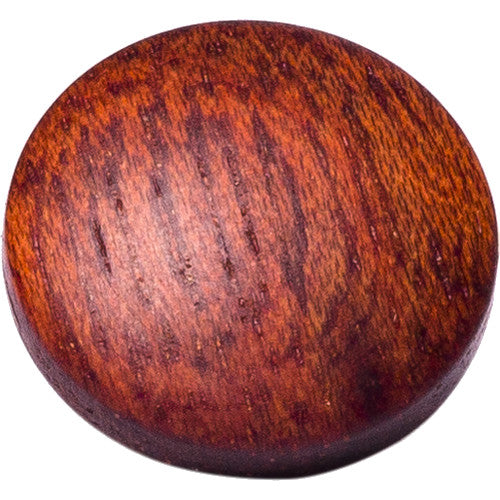 Artisan Obscura Soft Shutter Release Button (Large Concave, Threaded, Bloodwood)