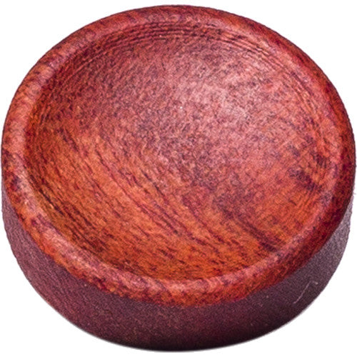 Artisan Obscura Soft Shutter Release Button (Large Concave, Threaded, Bloodwood)