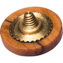 Artisan Obscura Soft Shutter Release Button (Small Concave, Threaded, Wild Olive Wood)