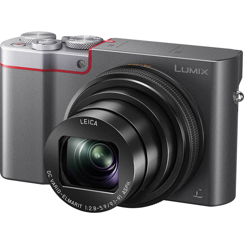 Panasonic Lumix DMC-ZS100 Digital Camera Deluxe Kit (Silver)