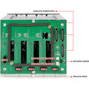 Icy Dock FatCage 5-Bay EZ-Tray Backplane Cage for 3.5" SATA Hard Drives