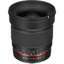 Rokinon 16mm f/2.0 ED AS UMC CS Lens for Canon EF-S Mount