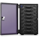 iStarUSA 8-Bay 2.5" SATA 6.0 Gb/s eSATA Hotswap Tower (Black)