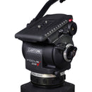 Cartoni Focus 22 Fluid Head with H604 Tripod Legs, Mid-Spreader and 2nd Pan Bar (100mm)