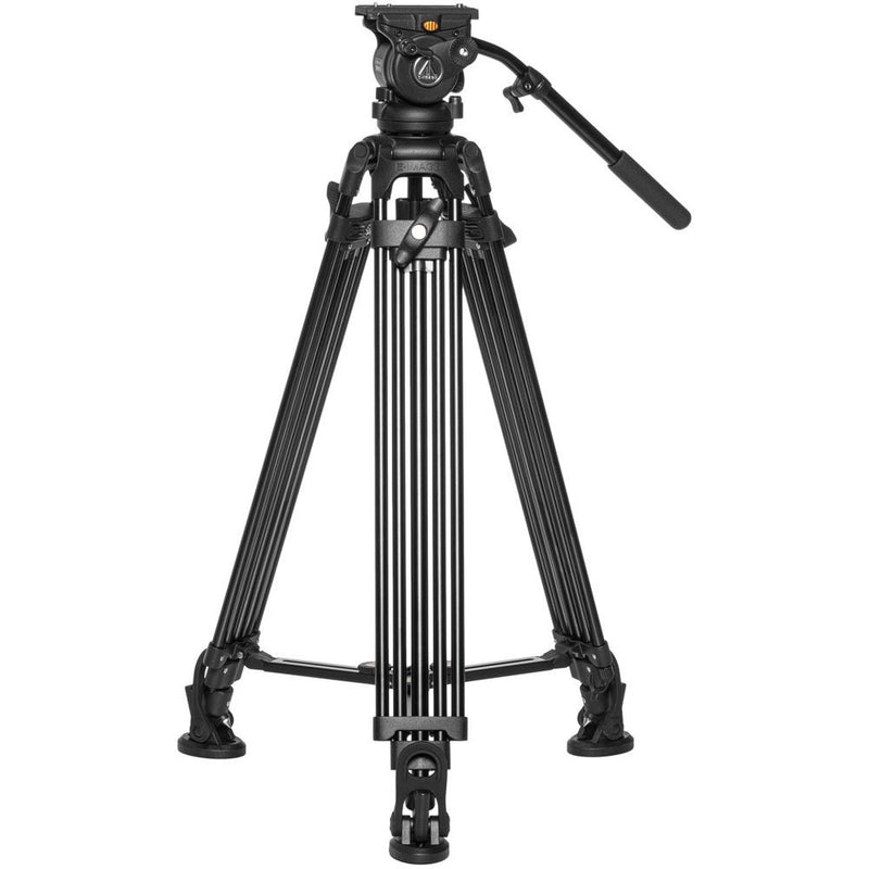 E-Image EG05A2 Two-Stage Aluminum Tripod System with Lightweight Dolly Kit