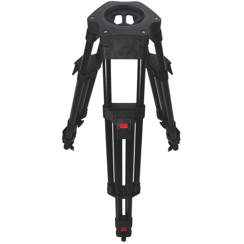 Cartoni Focus 18 Fluid Head with H602 Tripod Legs, Mid Spreader and 2nd Pan Bar (100mm)