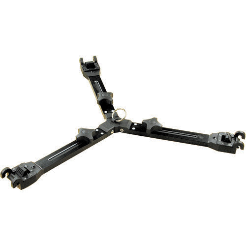 Cartoni Focus 18 Fluid Head with H602 Tripod Legs, Mid Spreader and 2nd Pan Bar (100mm)