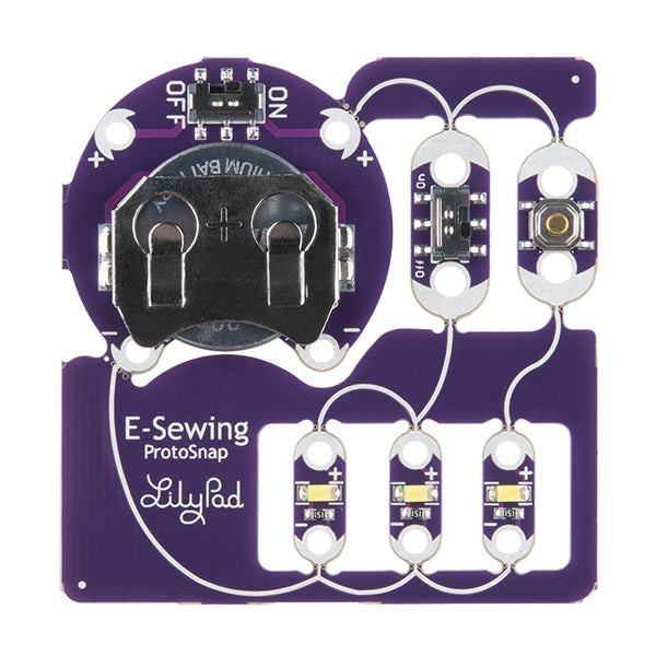 SparkFun LilyPad E-Sewing ProtoSnap Kit