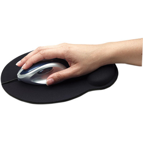 Manhattan Wrist-Rest Mouse Pad (Black)