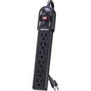 CyberPower CSB6012 6-Outlet Essential Series Surge Protector (Black)