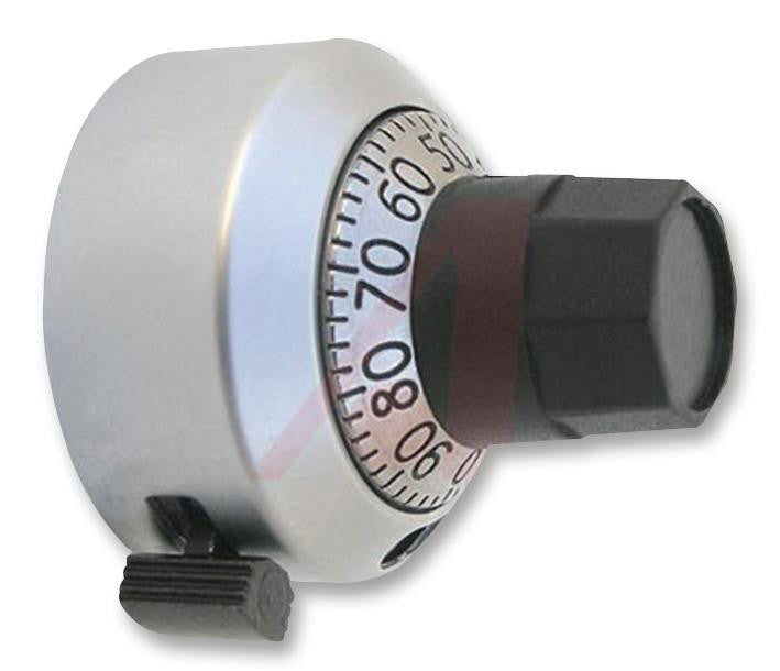 BOURNS H-22-6A COUNTING DIAL, 15 TURNS, 6.35mm