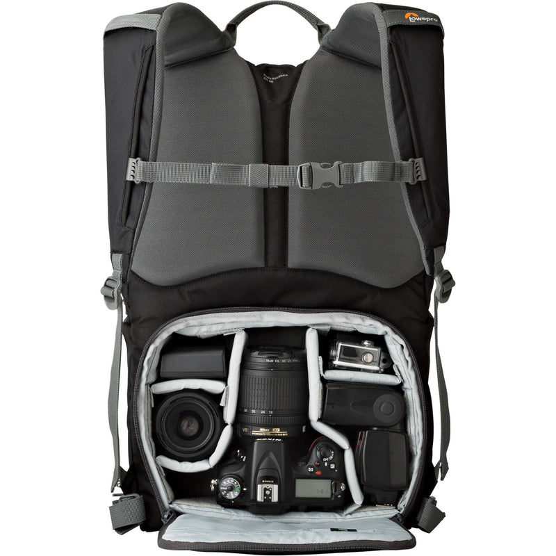 Lowepro Photo Hatchback Series BP 250 AW II Backpack (Black/Gray)