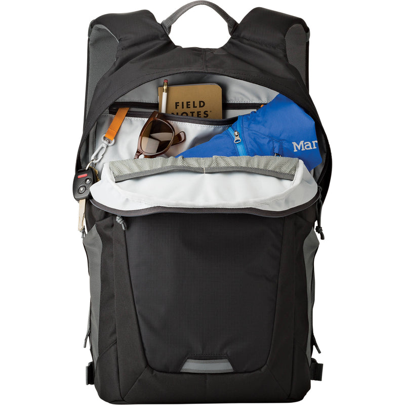 Lowepro Photo Hatchback Series BP 250 AW II Backpack (Black/Gray)