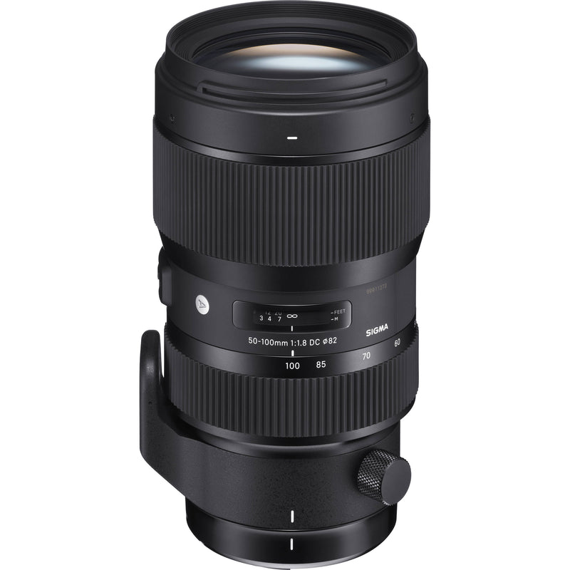 Sigma 18-35mm f/1.8 Art & 50-100mm f/1.8 Art Lenses for Canon EF with Sony E Mount Converter/Lens Adapter Kit