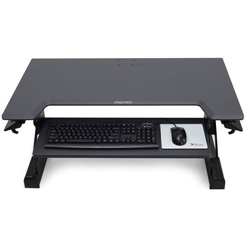 Ergotron WorkFit-TL Sit-Stand Desktop Workstation (Black)