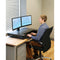 Ergotron WorkFit-TL Sit-Stand Desktop Workstation (Black)