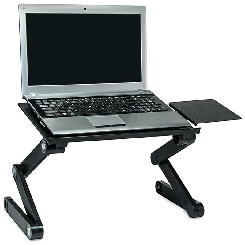 Mount-It! MI-7211 Cooling Fan Ambidextrous Adjustable Laptop Tray