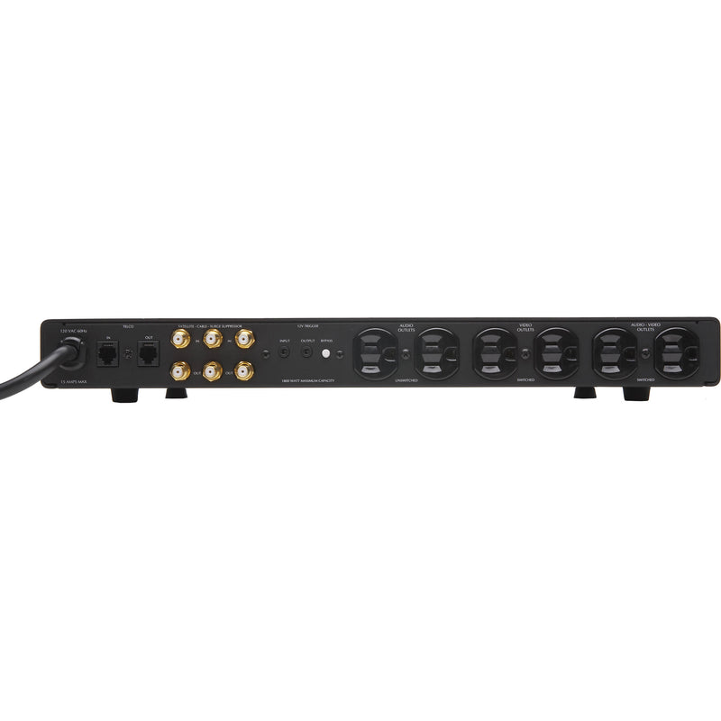 Furman Linear Filtering AC Power Source Conditioner with Retractable LED Lamps (6 Outlets, 15A Maximum)