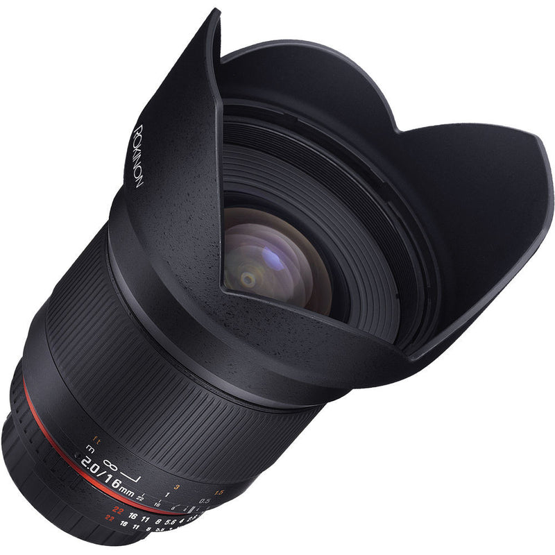 Rokinon 16mm f/2.0 ED AS UMC CS Lens for Nikon F Mount