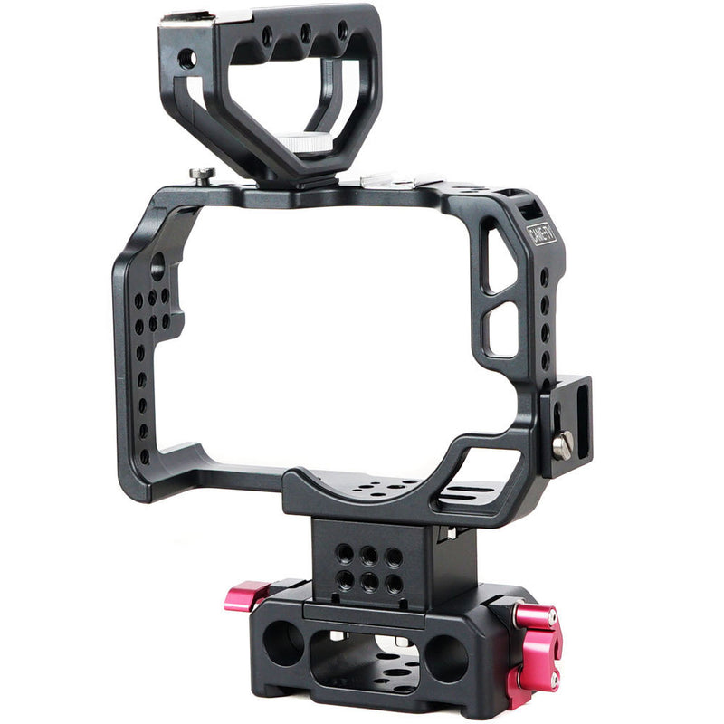 CAME-TV Protective Cage for GH4 with 15mm LWS Rods, Matte Box, & Follow Focus